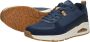 Skechers Uno Layover Sneaker Sneakers Heren Blauw - Thumbnail 13