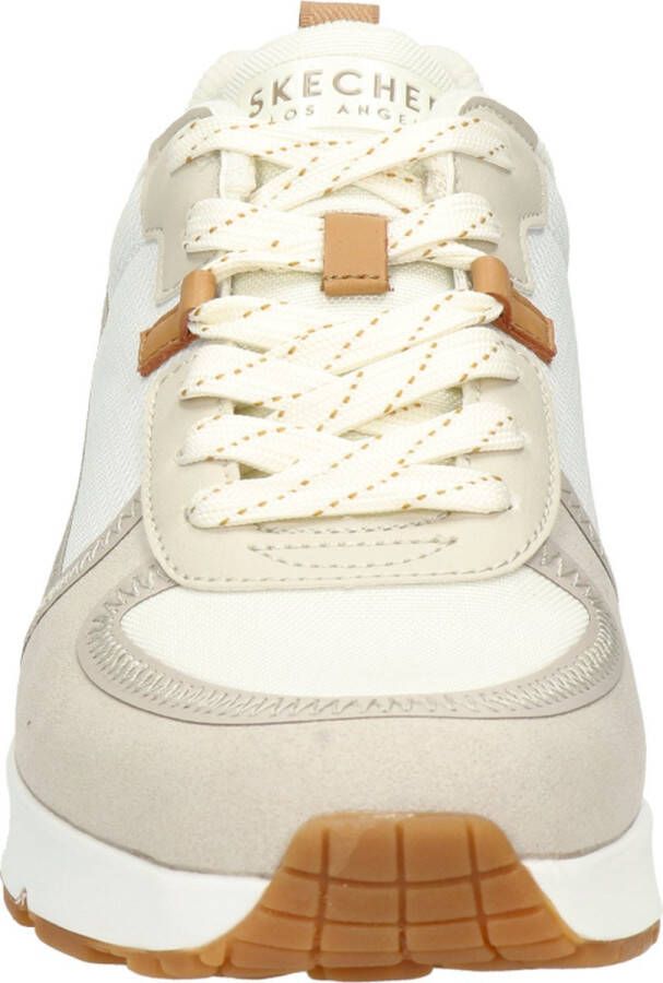 Skechers Uno Layover Sneakers wit Textiel Heren