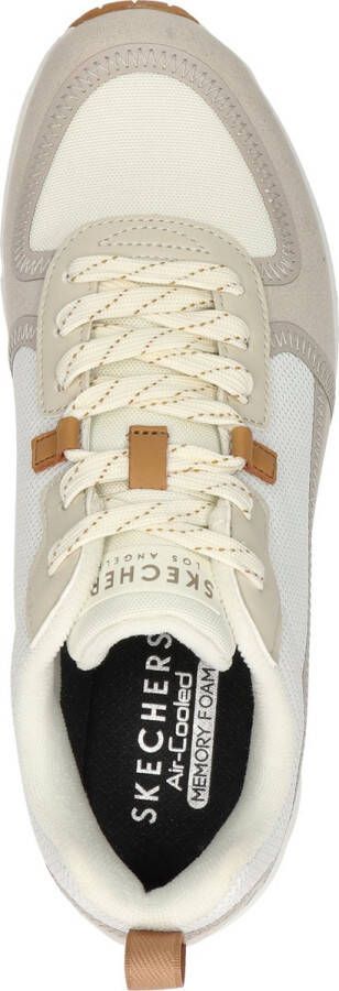 Skechers Uno Layover Sneakers wit Textiel Heren