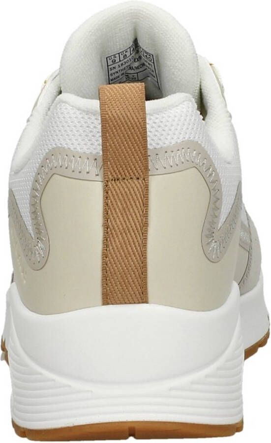 Skechers Uno Layover Sneakers wit Textiel Heren