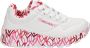 Skechers Uno Lite 314976L WRPK voor Wit Sneakers Sportschoenen - Thumbnail 49