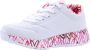 Skechers Uno Lite 314976L WRPK voor Wit Sneakers Sportschoenen - Thumbnail 11