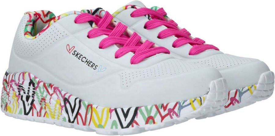 Skechers Uno Lite Lovey Luv Meisjes Sneakers Multicolour