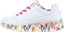 Skechers Uno Light sneakers wit multi Meisjes Imitatieleer Hartjes 32 - Thumbnail 15