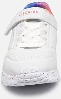 Skechers Uno Lite-Rainbow Specks Meisjes Sneakers White