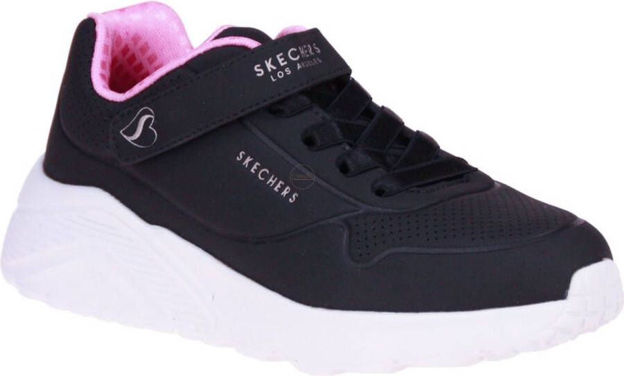 Skechers Uno Lite sneakers zwart Textiel - Foto 12