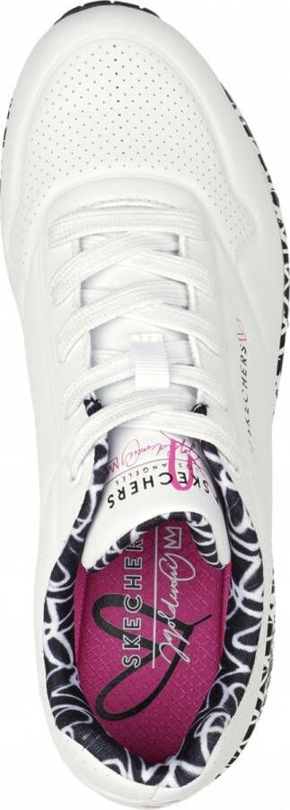 Skechers Uno Loving Love Dames Sneakers White