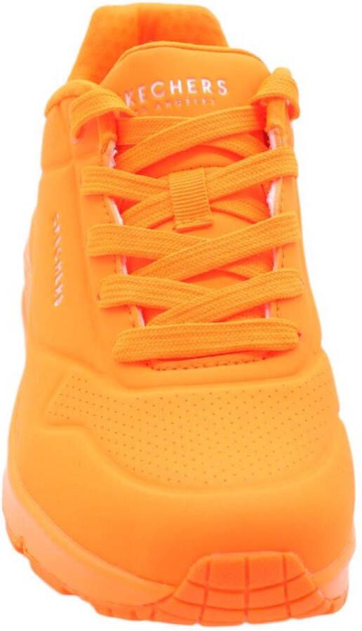 Skechers Uno Night Shades Dames Sneakers Oranje