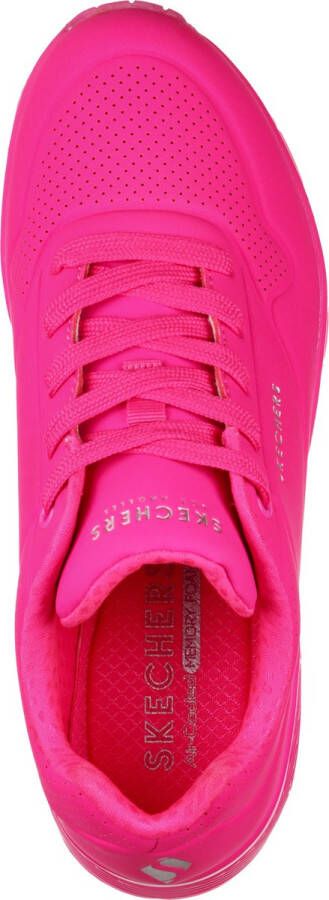 Skechers Uno Night Shades Dames Sneakers Roze