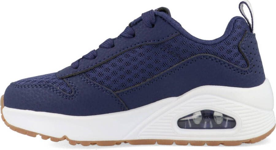 Skechers Uno Powex Jongens Sneakers Donkerblauw