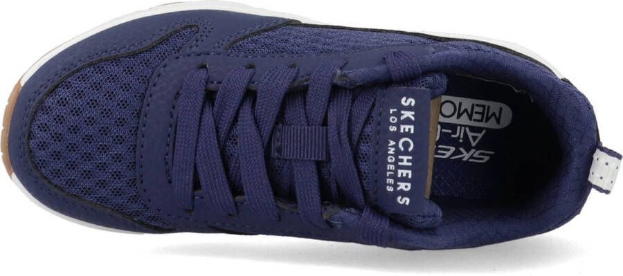 Skechers Uno Powex Jongens Sneakers Donkerblauw