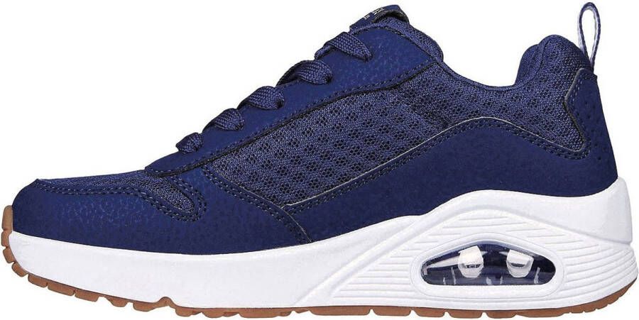 Skechers Uno Powex Jongens Sneakers Donkerblauw