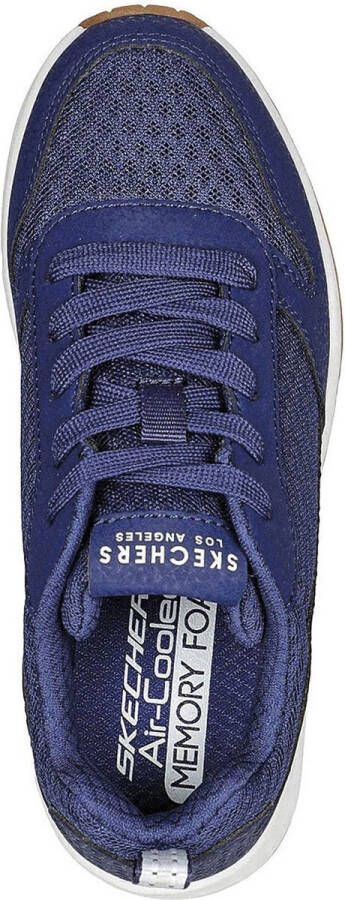 Skechers Uno Powex Jongens Sneakers Donkerblauw