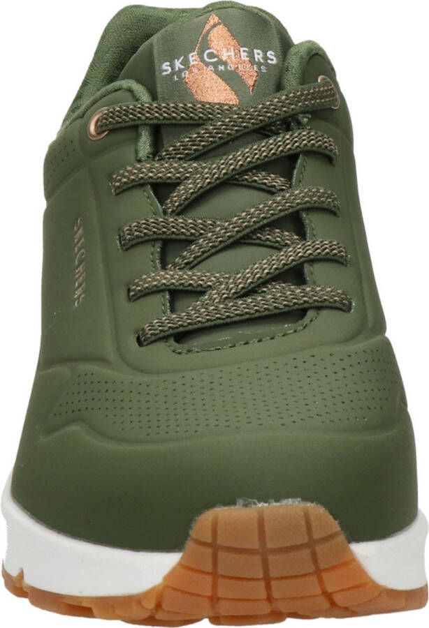 Skechers Uno Shimmer Away groen Synthetisch Dames