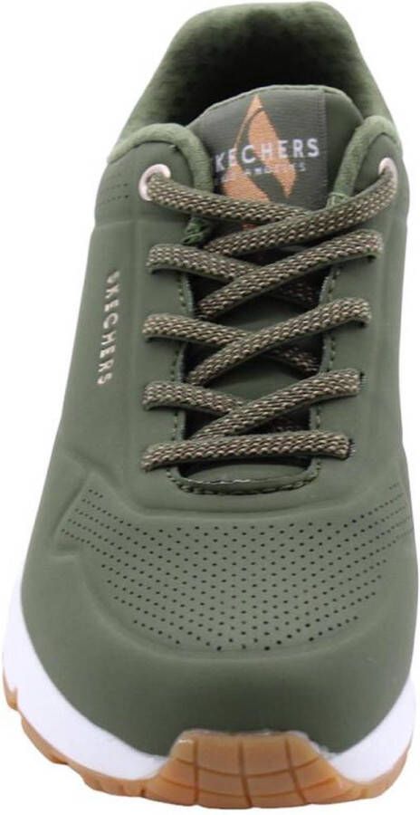 Skechers Uno Shimmer Away groen Synthetisch Dames