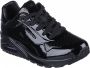 Skechers Uno Shiny One Dames Sneakers Zwart - Thumbnail 6