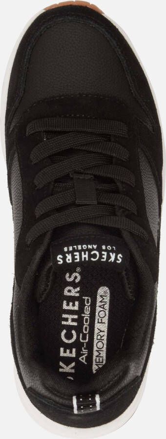 Skechers Uno sneakers zwart Suede Heren