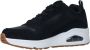 Skechers Uno Stacre Sneaker Jongens Zwart - Thumbnail 4