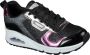 Skechers Uno sneakers zwart Textiel 42201 - Thumbnail 12