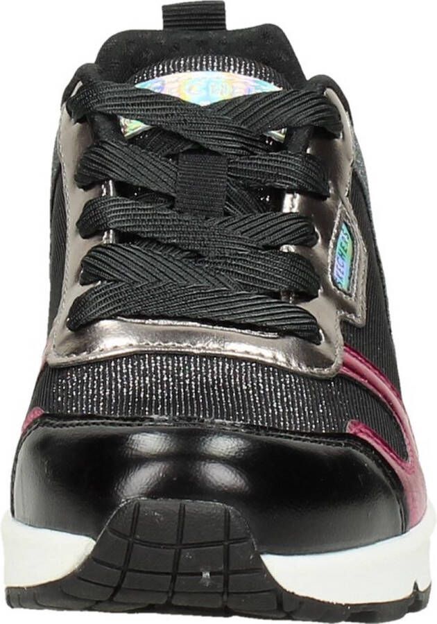 Skechers Uno sneakers zwart Textiel 42201 Dames