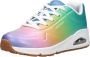 Skechers Uno Spectrum sneakers roze multi Meisjes Imitatieleer Meerkleurig 35 - Thumbnail 2