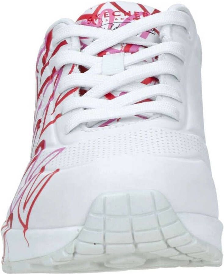 Skechers Uno-Spread The Love Dames Sneakers Wit