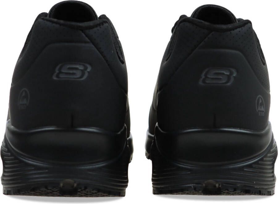 Skechers Work Relaxed Fit Uno Slipresistant Sutal sneaker Black Heren - Foto 5