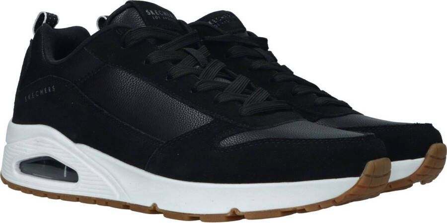 Skechers UNO STACRE Black White Mannen