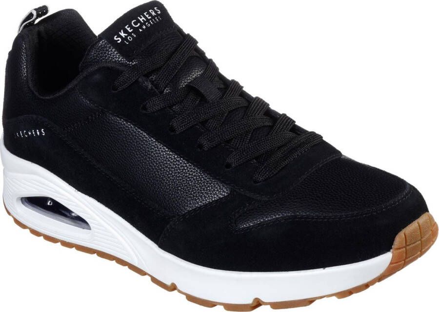 Skechers UNO STACRE Black White Mannen