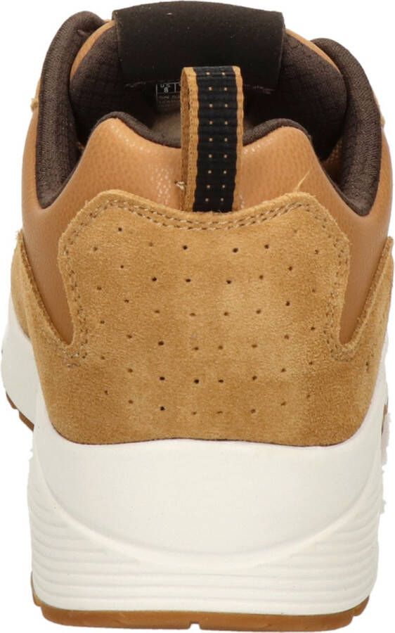 Skechers Uno Stacre Heren Sneakers Bruin