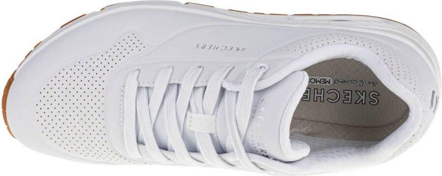 Skechers Uno-Stand on Air 73690-WHT Vrouwen Wit Sneakers