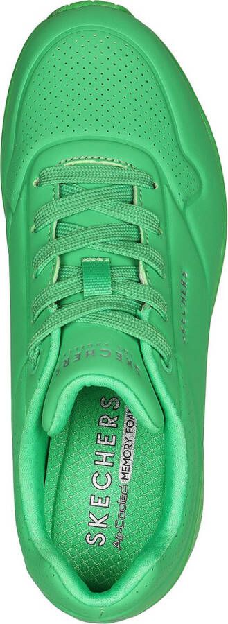 Skechers Uno Stand On Air Dames Sneakers Groen