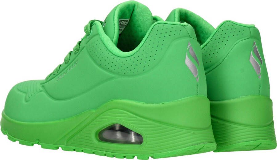 Skechers Uno Stand On Air Dames Sneakers Groen