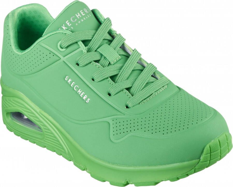 Skechers Uno Stand On Air Dames Sneakers Groen