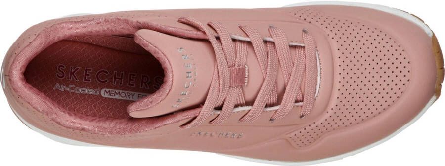 Skechers Uno Stand On Air Dames Sneakers Roze