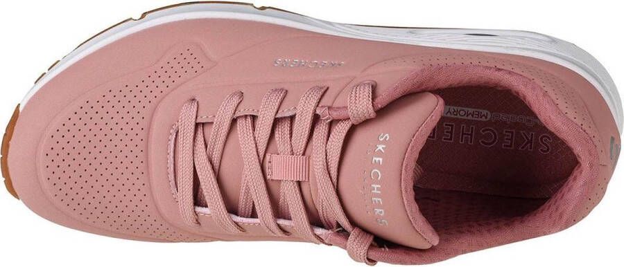 Skechers Uno Stand On Air Dames Sneakers Roze