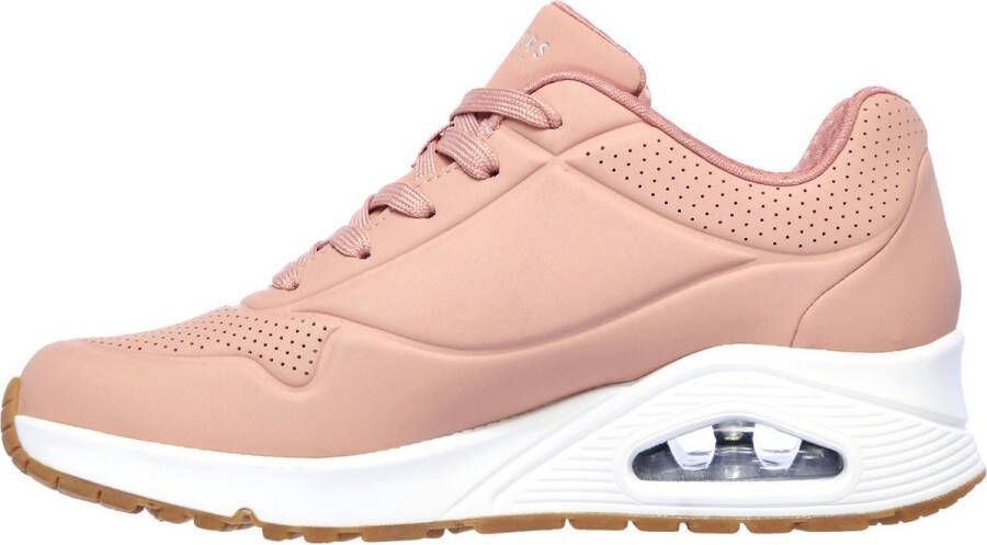 Skechers Uno Stand On Air Dames Sneakers Roze