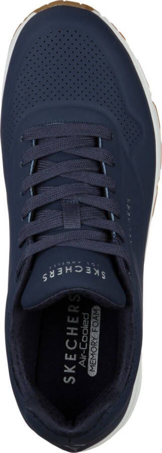 Skechers Uno Stand On Air Heren Sneakers Donkerblauw