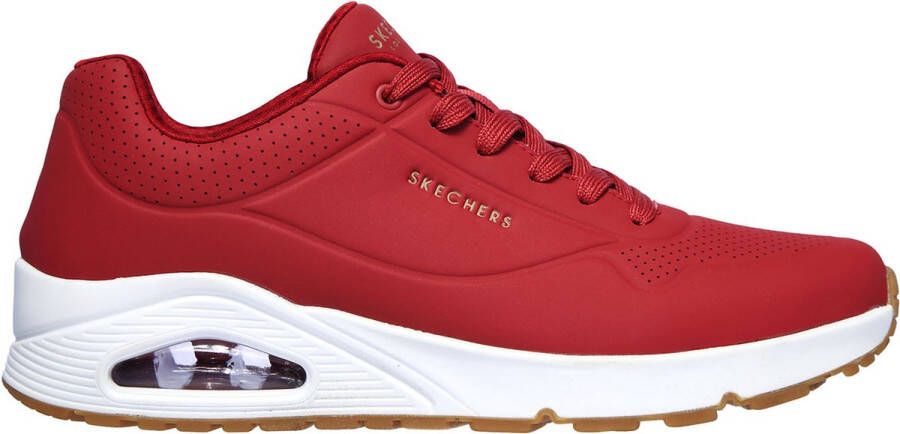 Skechers Uno Stand On Air Heren Sneakers Donkergrijs