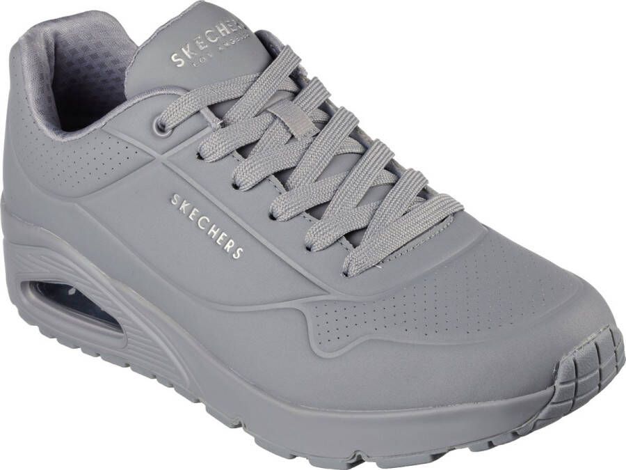 Skechers Luchtkussen Stijlvolle Sneakers Mannen Gray Heren - Foto 3