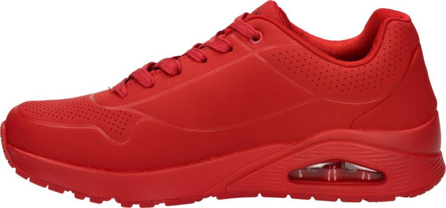 Skechers Uno Stand On Air Heren Sneakers Rood