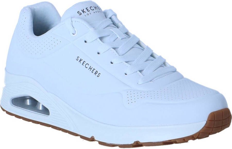 Skechers Uno Stand On Air Heren Sneakers Wit