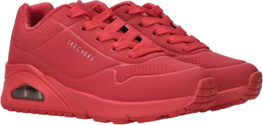 Skechers Uno Stand On Air Meisjes Sneakers Rood