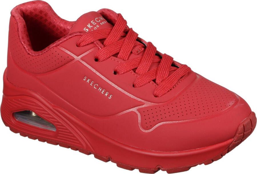 Skechers Uno Stand On Air Meisjes Sneakers Rood