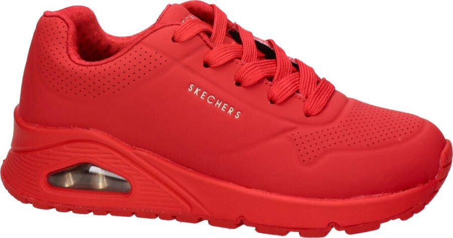 Skechers Uno Stand On Air Meisjes Sneakers Rood