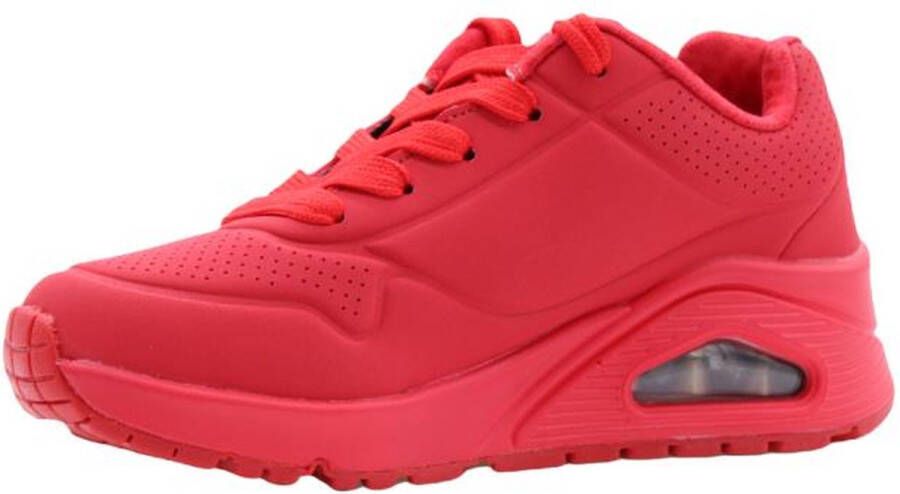 Skechers Uno Stand On Air Meisjes Sneakers Rood