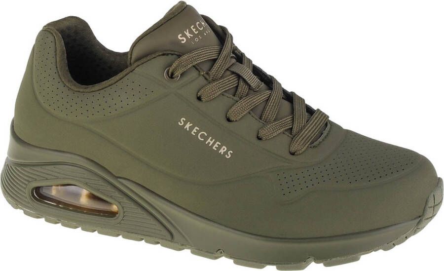 Skechers Uno Stand On Air Olijf Dames +