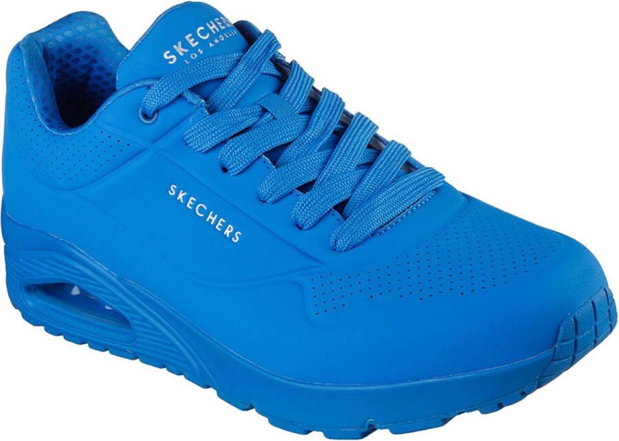 Skechers Uno Stand On Air Sneaker Mannen Blauw - Foto 3