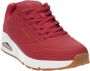 Skechers Uno Stand On Air Heren Sneakers Rood - Thumbnail 8