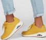 Skechers Uno Stand On Air sneakers geel Textiel Dames - Thumbnail 7